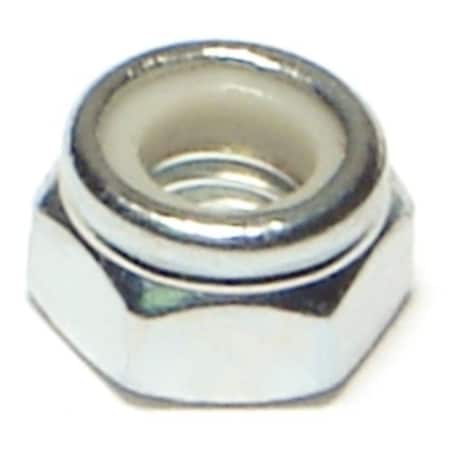 Midwest Fastener Nylon Insert Lock Nut, M5-0.80, Steel, Class 8, Zinc Plated, 15 PK 76082